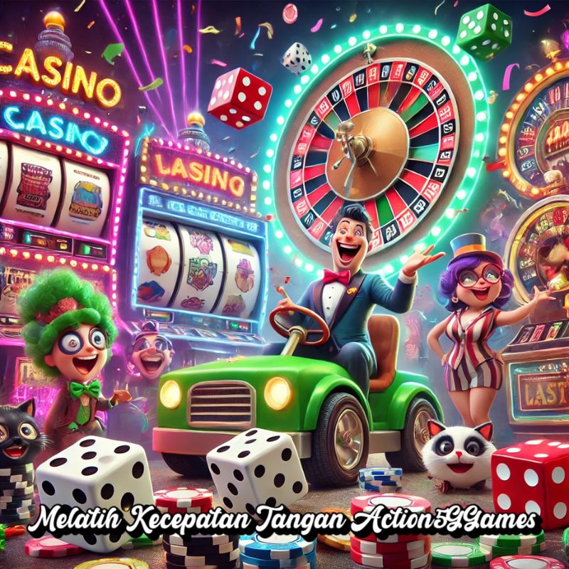 Melatih Kecepatan Tangan Action5GGames